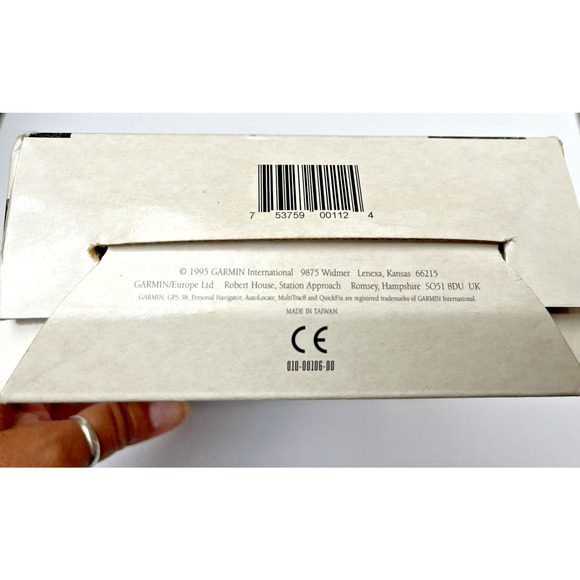 Garmin GPS 38 Handheld Navigator Tested Geocashing Hiking Hunting Complete Box - Picture 10 of 11